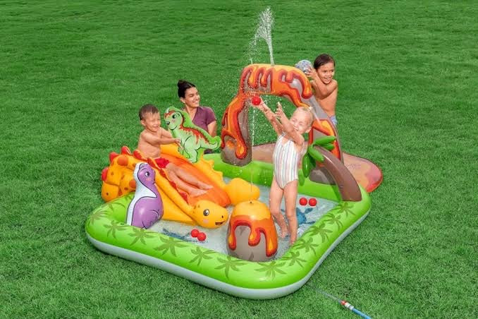 The Bestway 53172 Volcano Springs - inflatable water play center designed for Kids