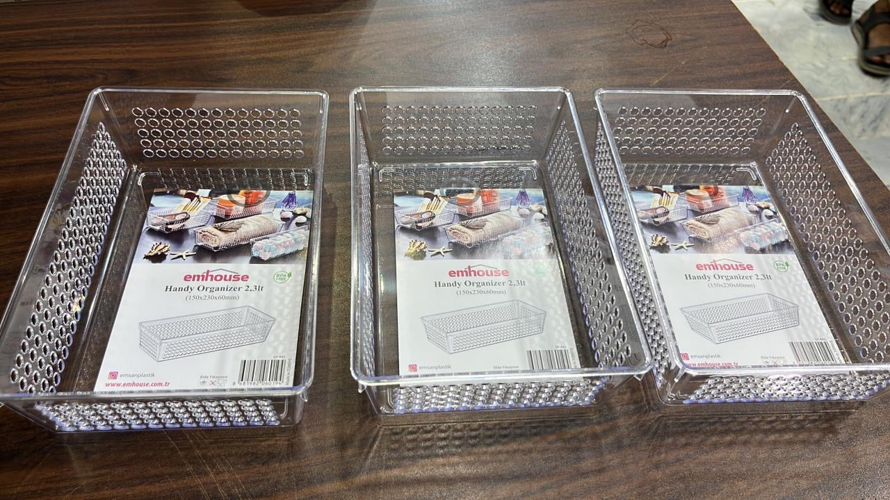 Multipurpose acrylic organisers