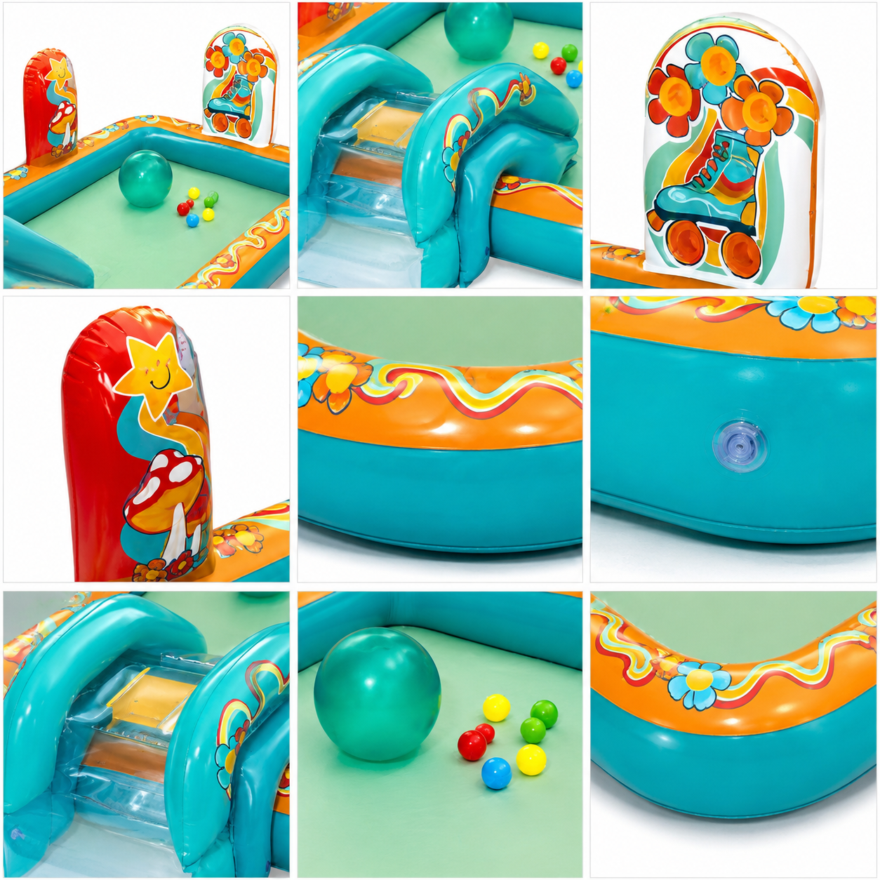 Bestway Inflatable Play Center RETRO GROOVE 53164