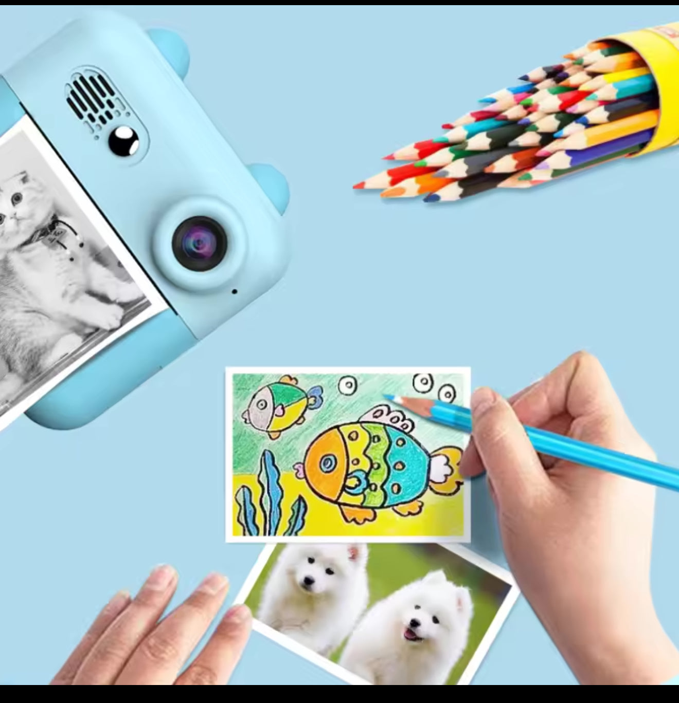 Instant print camera