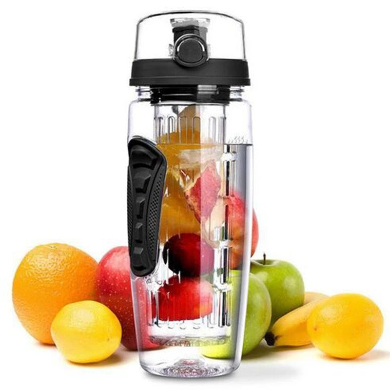 1000ml water fruit bottle bpa free plastic sport fruit infuser water bottles with infuser juice shaker drink bottle of water