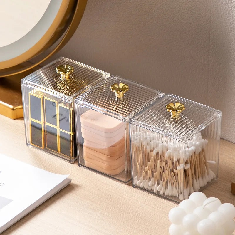 Makeup storage boxes