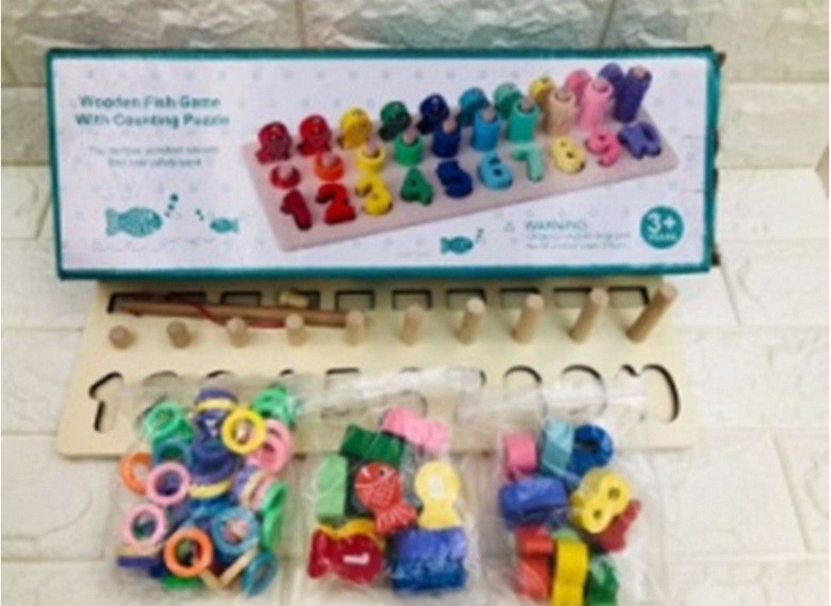 Wooden calculating board