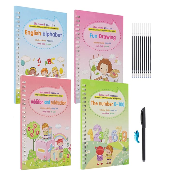 Magic practice copybook
