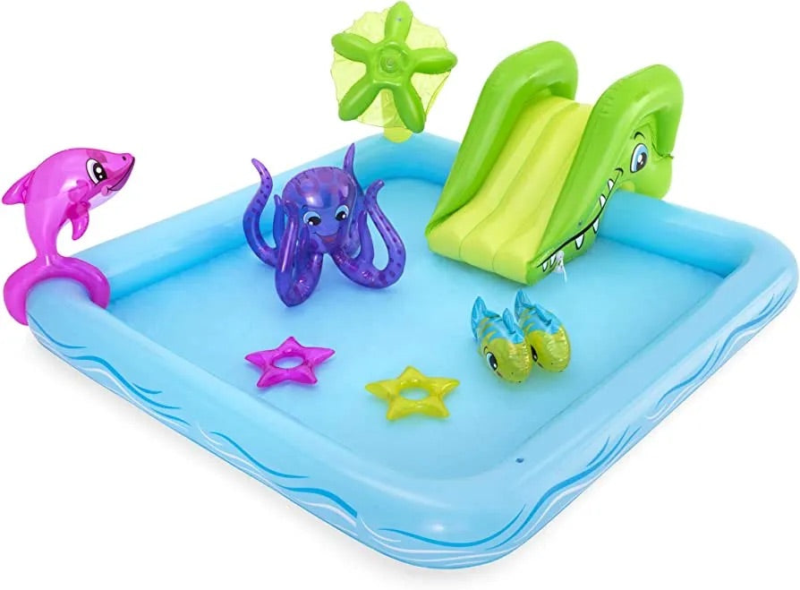 BESTWAY 53052 Aquarium Play Centre 7'10" x 6'9" x 34"