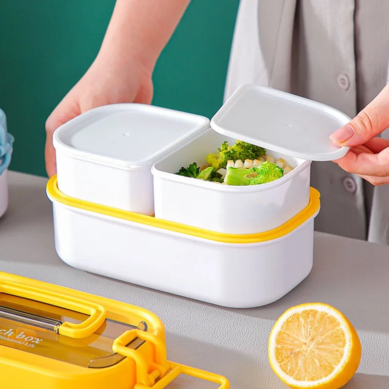 Stackable lunch box