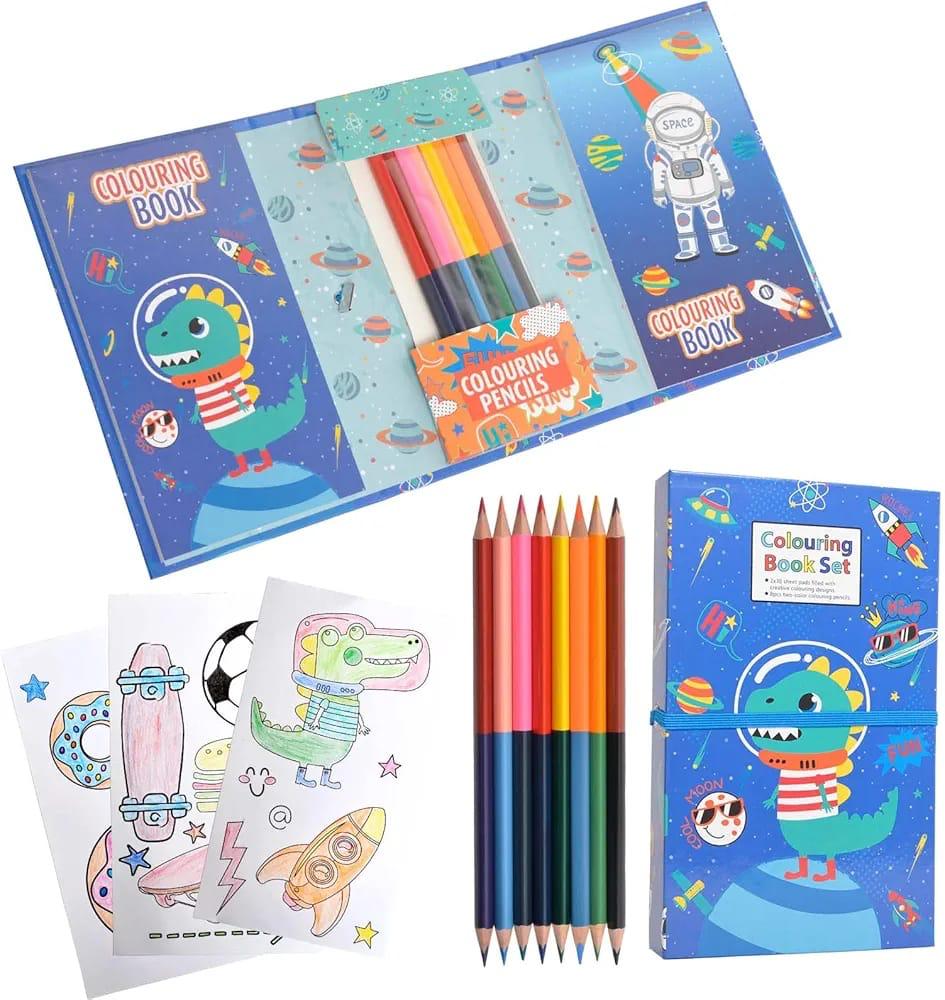 Coloring Book with Dual-Sided Colors
