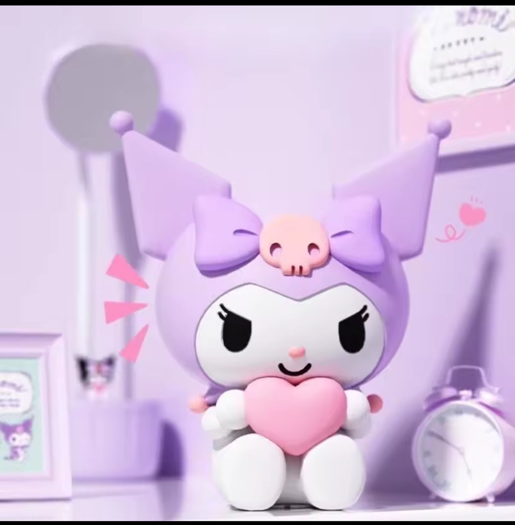 Kuromi silicone lamp
