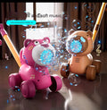 Rechargeable bubble push car