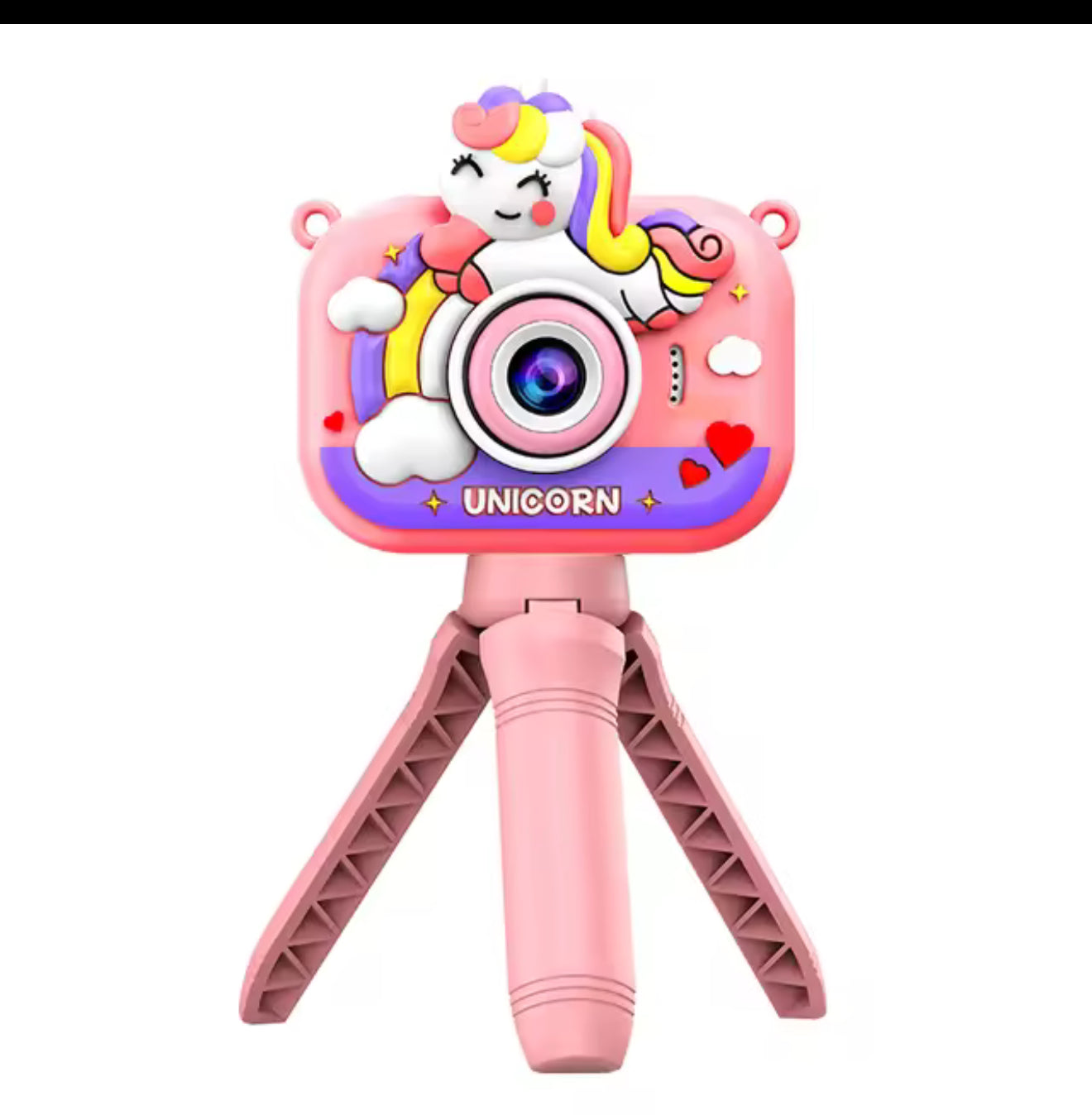 Hand stand kids camera