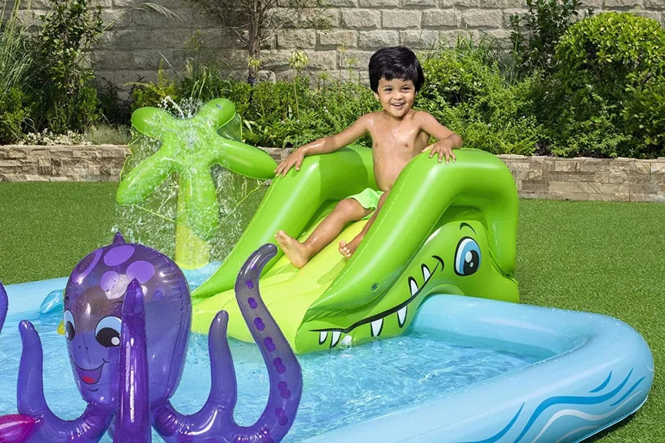 BESTWAY 53052 Aquarium Play Centre 7'10" x 6'9" x 34"