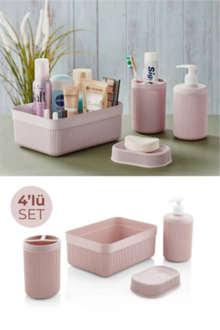 Bath set (set of 4)