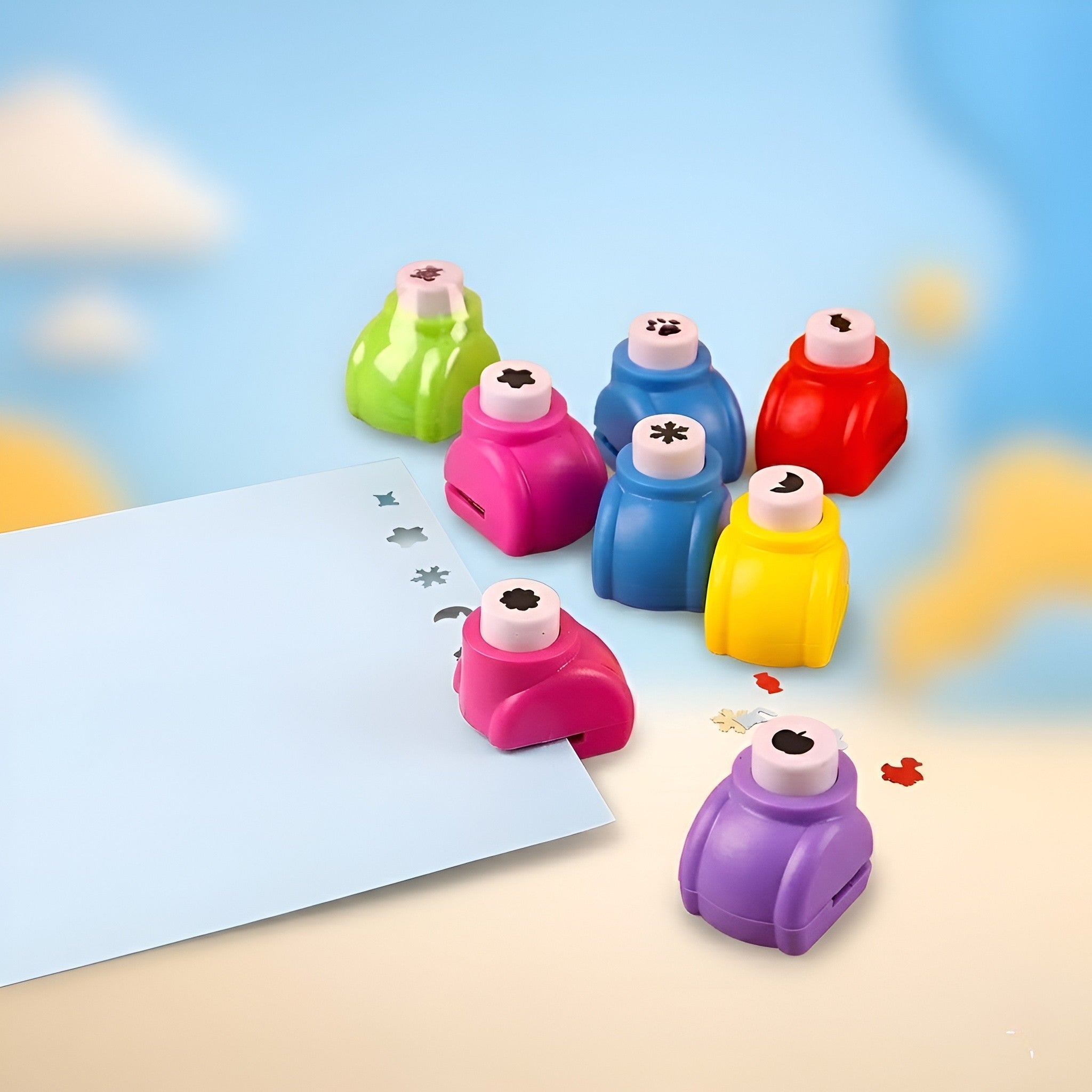 Kids Craft Paper Punch Set