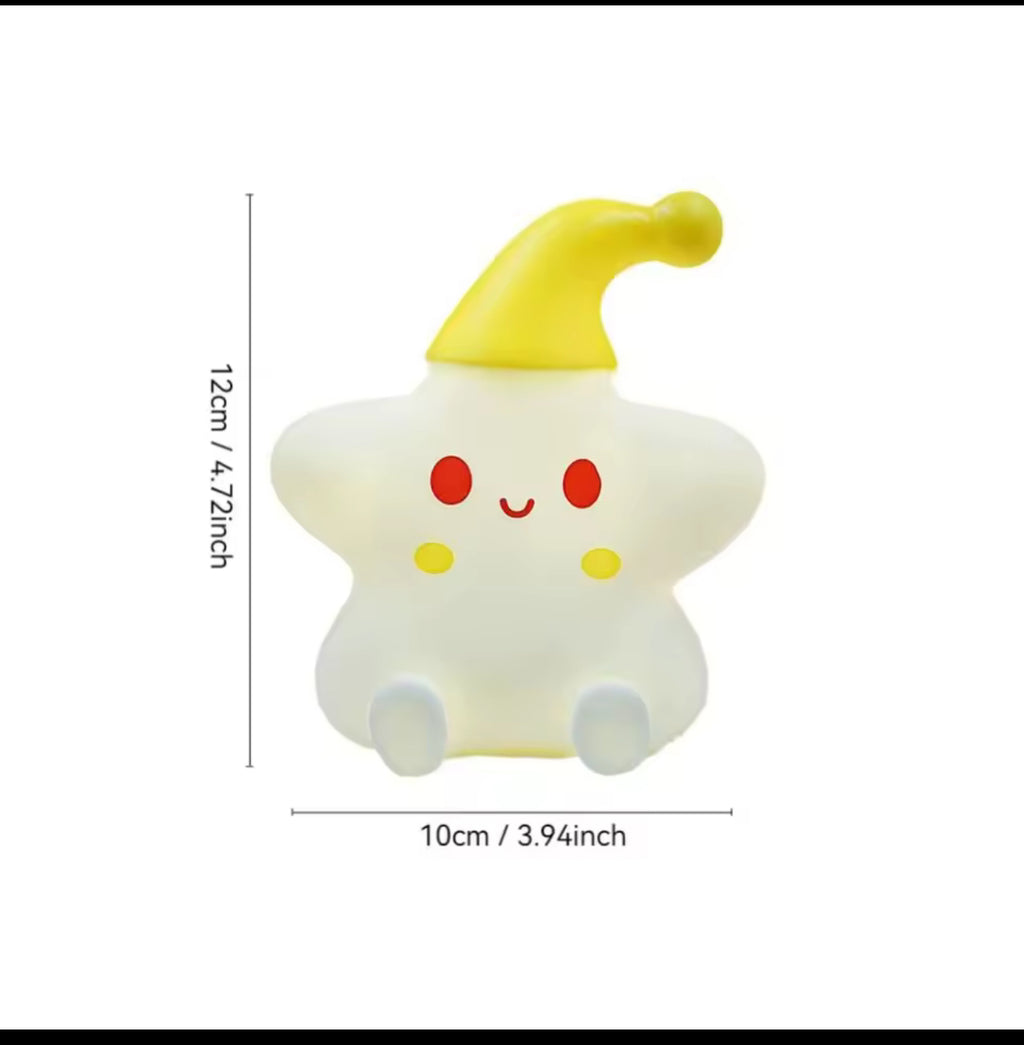 Star silicone lamp