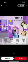 Instant print Camera