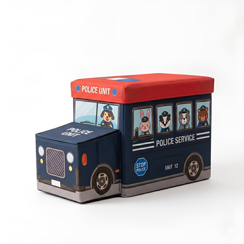 Kids Vehicle Storage Box Organizer