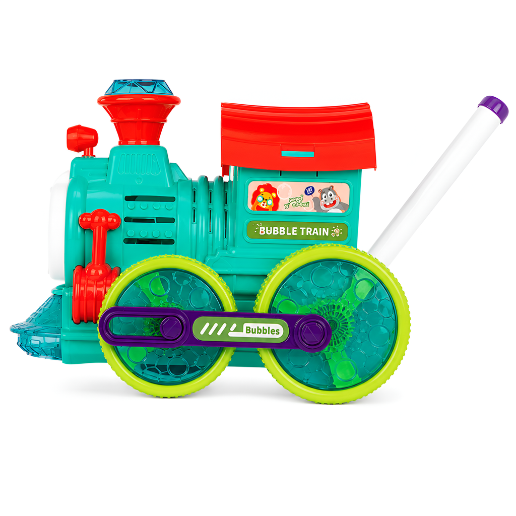 Kids Automatic Bubble Machine Toy with LED Lights
