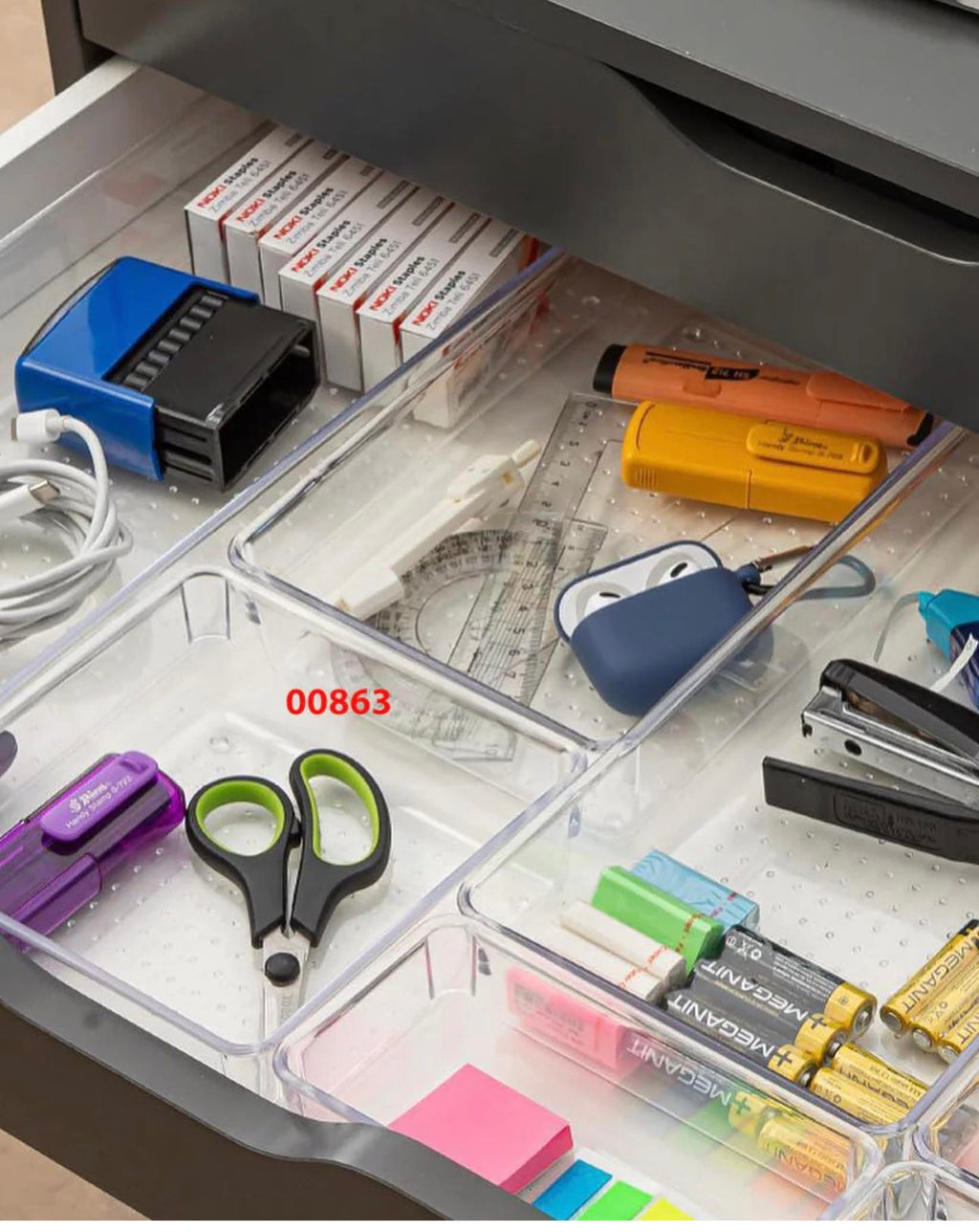Turkish Crafted Acrylic Multipurpose Organizer Set of 4