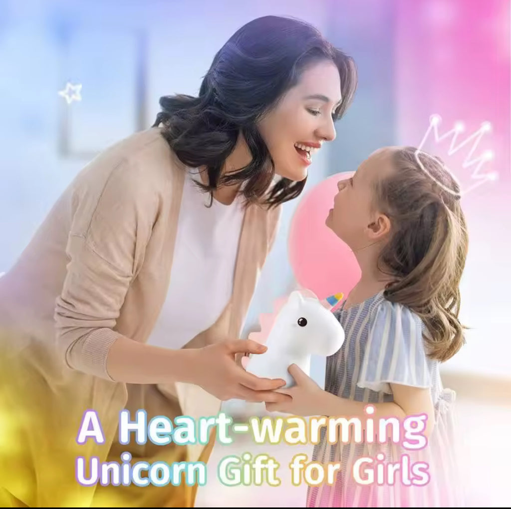 Unicorn silicone lamp
