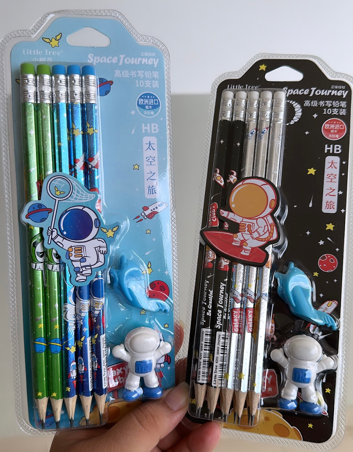 12pcs pencil set space