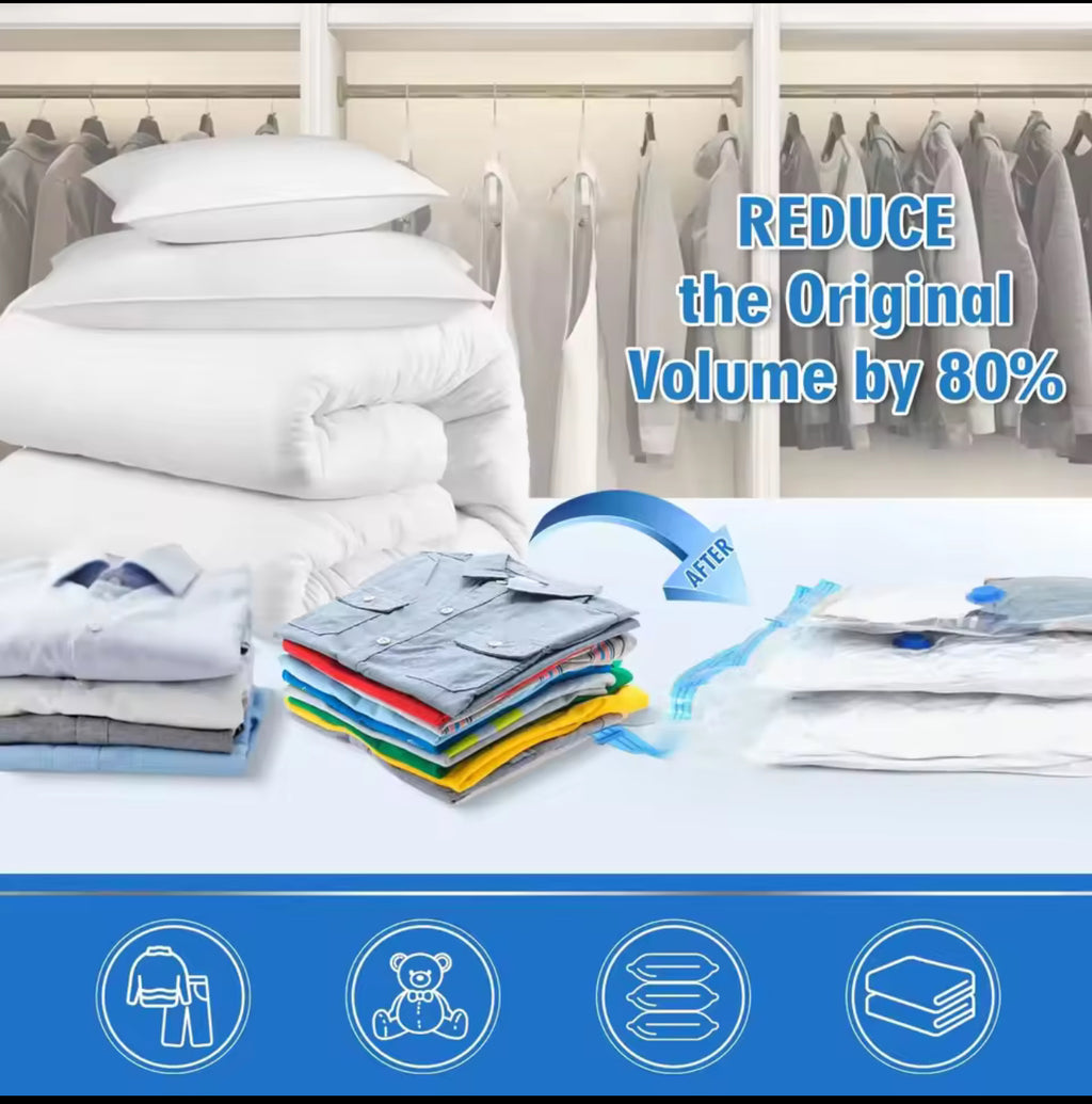5 pcs vaccum bags