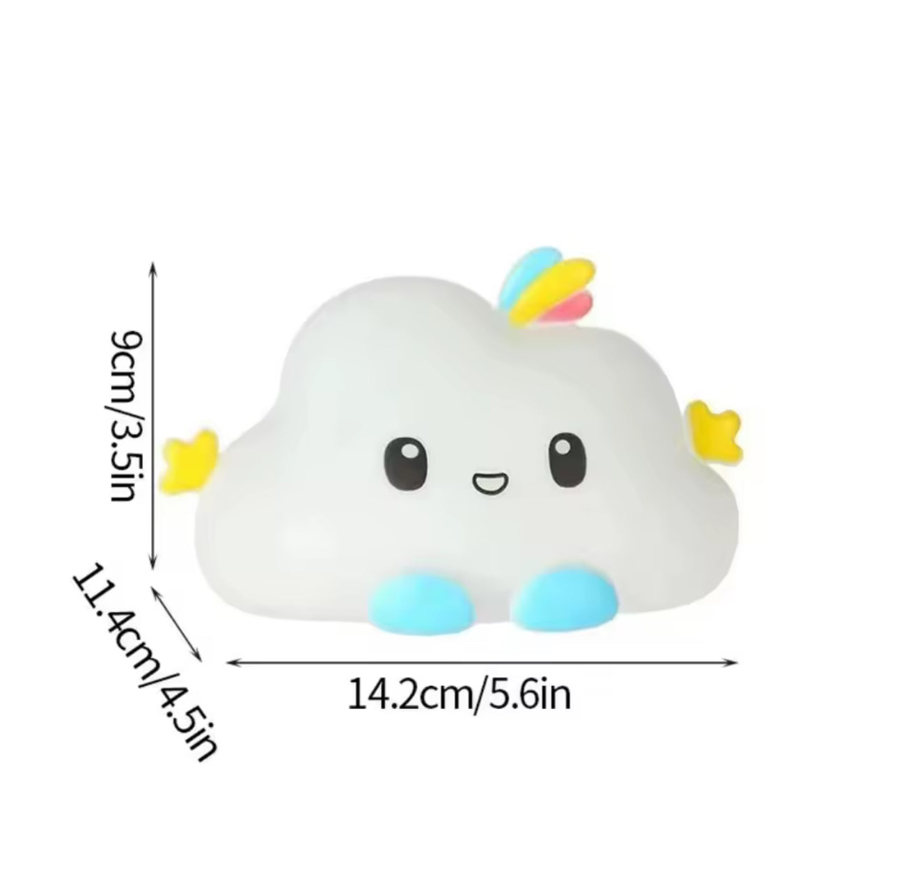 Cloud silicone lamp