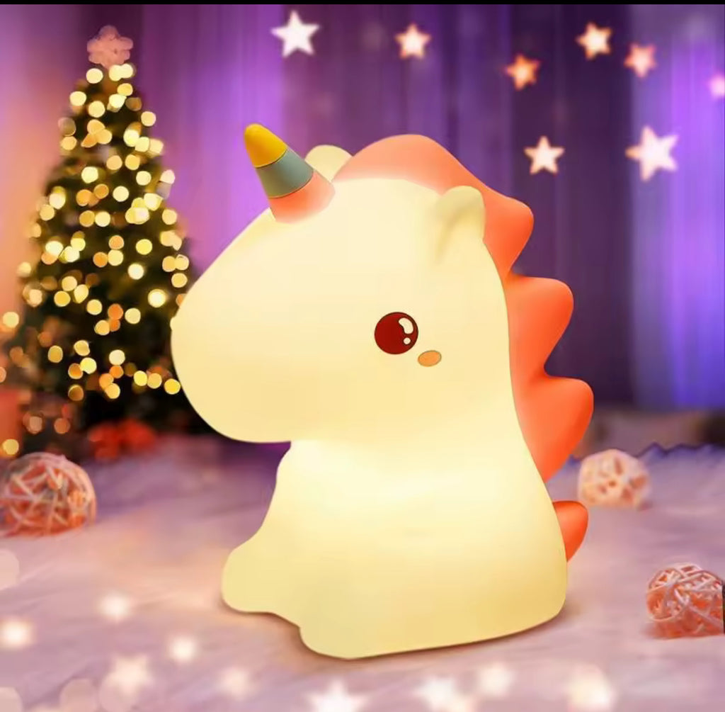 Unicorn silicone lamp