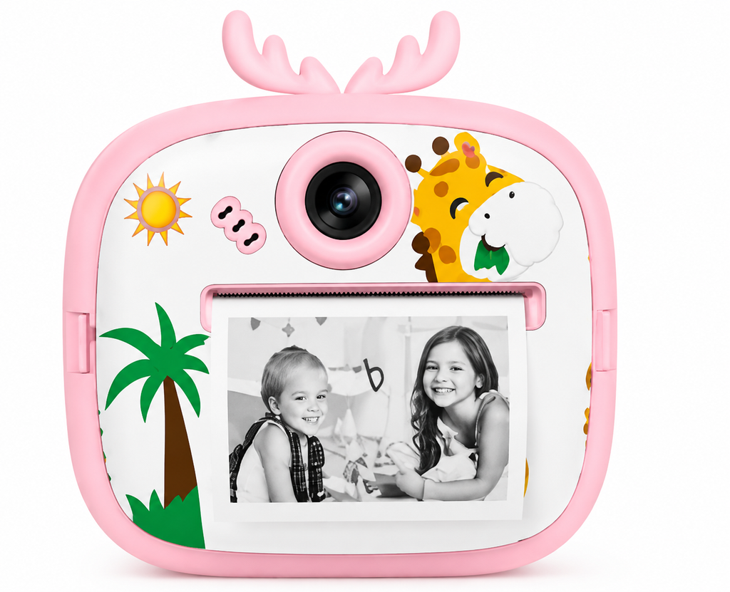 Kids Instant Print Camera 4-in-1