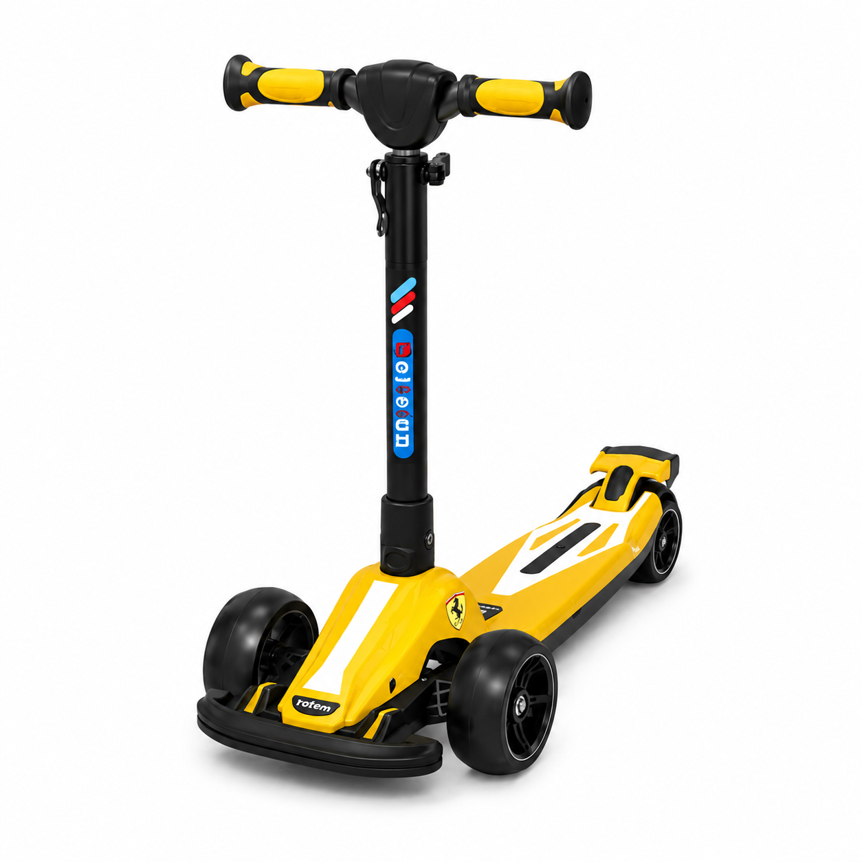 Kids Formula One Racing Scooty with Lights & Music