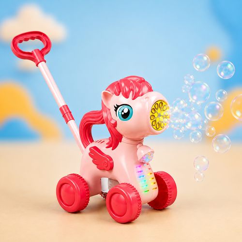 Kids Automatic Bubble Machine with LED Lights
