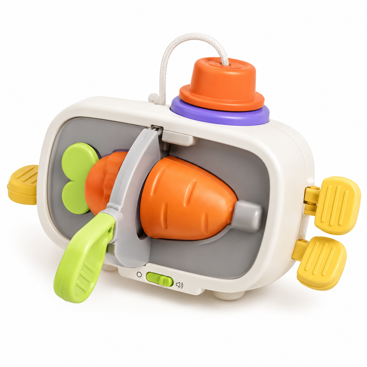 Busy Cube Toy | 6-in-1 Montessori