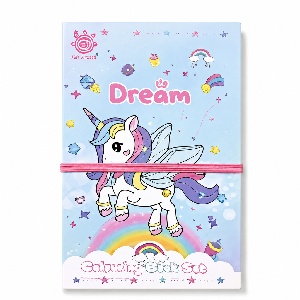 Coloring Book with Dual-Sided Colors