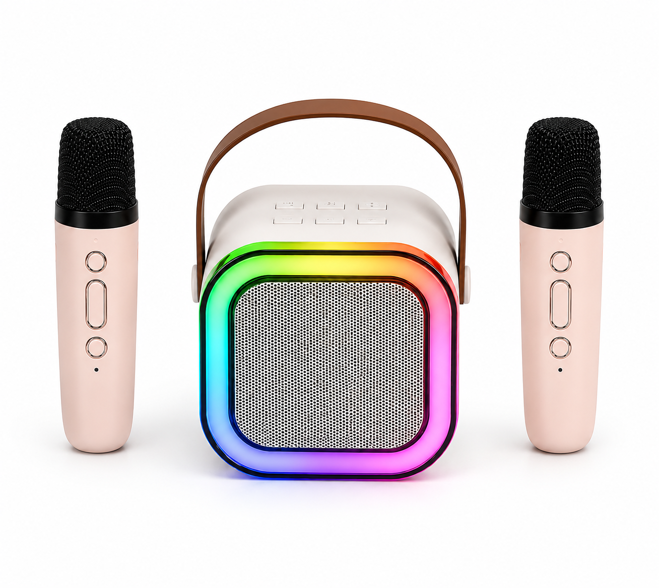 Kids 4-in-1 Karaoke Machine with Wireless Microphone
