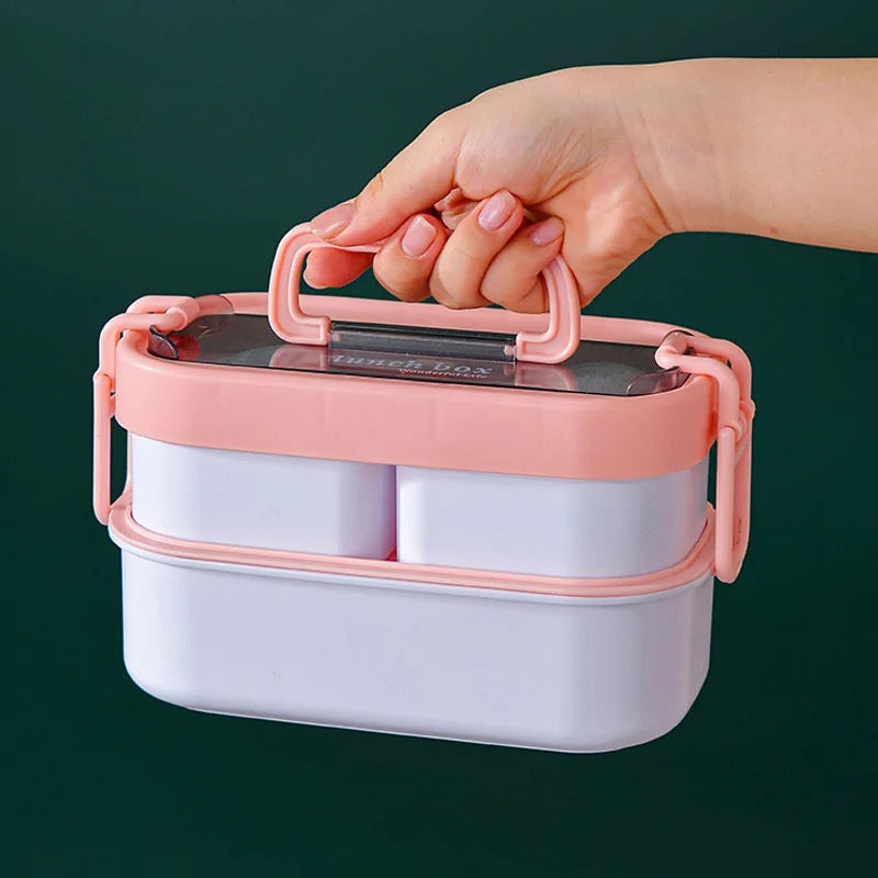 Stackable lunch box