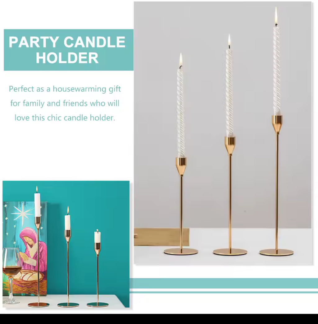 Candle stands with Led candles
