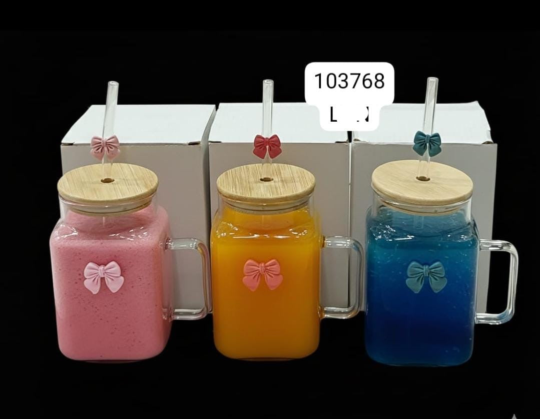 Bow mason jar