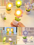 Flower mini led lamp