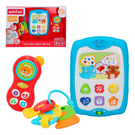 Winfun 3in1 baby gift set