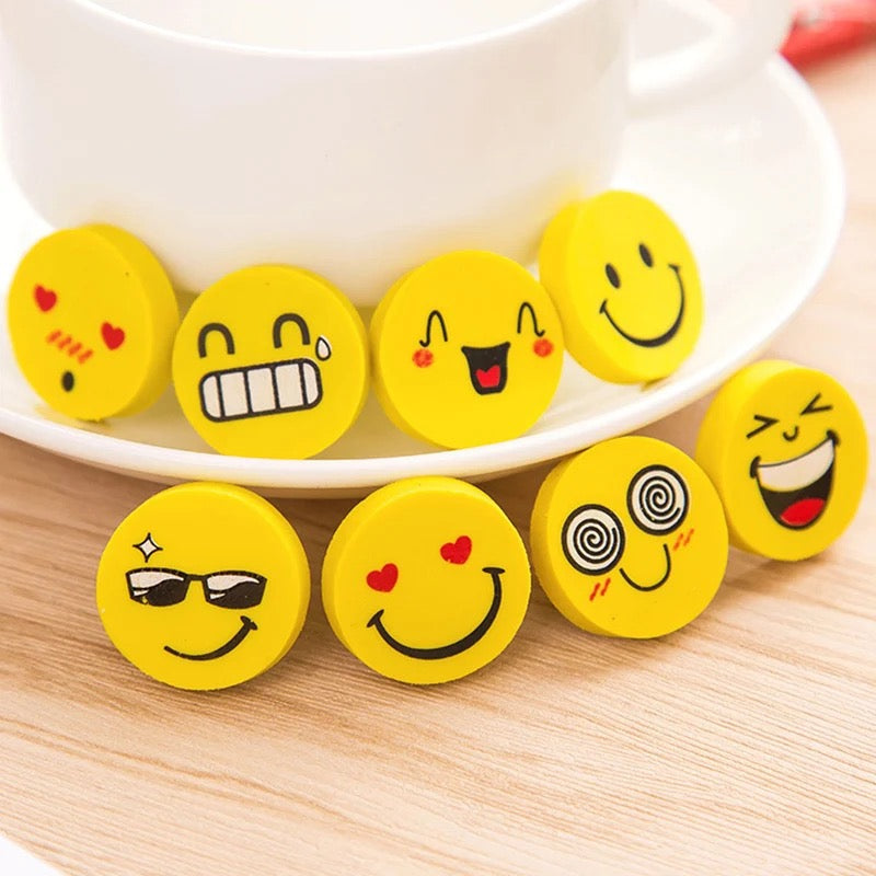 Smiley erasers