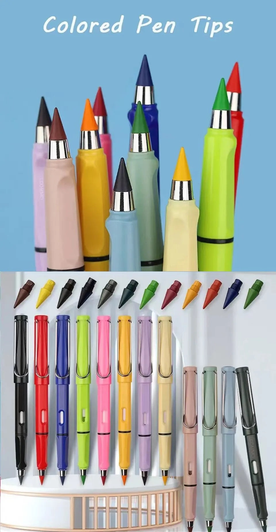 Unlimited writing colors