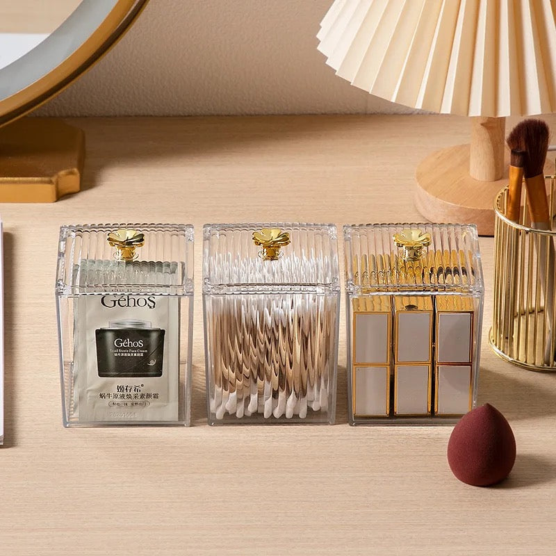 Makeup storage boxes