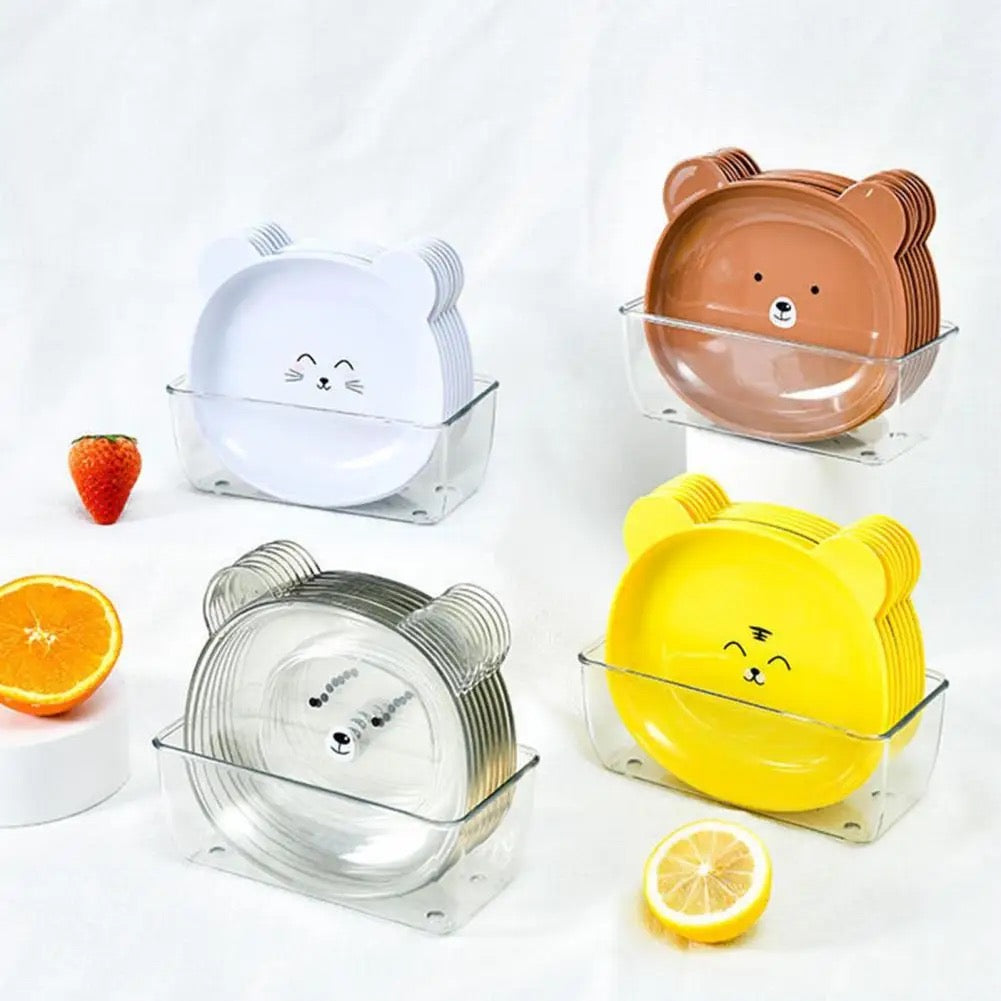 Reusable bear plates