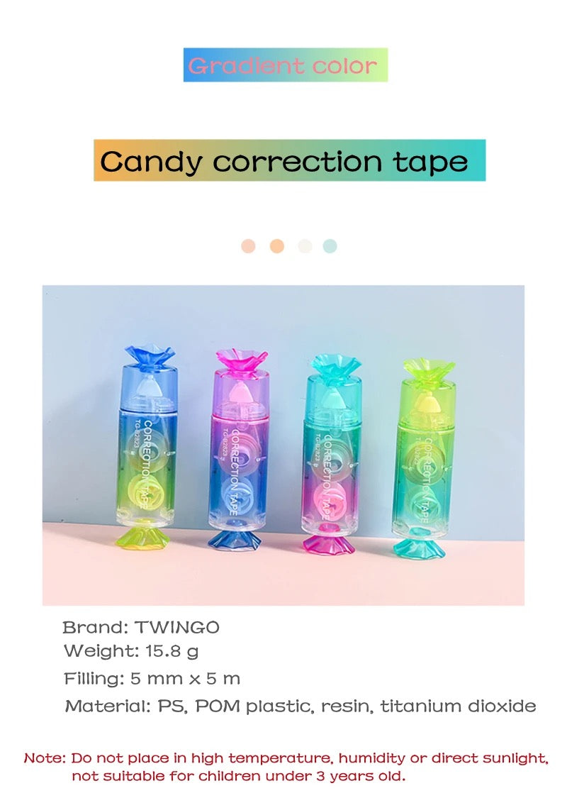 Candy correction tape