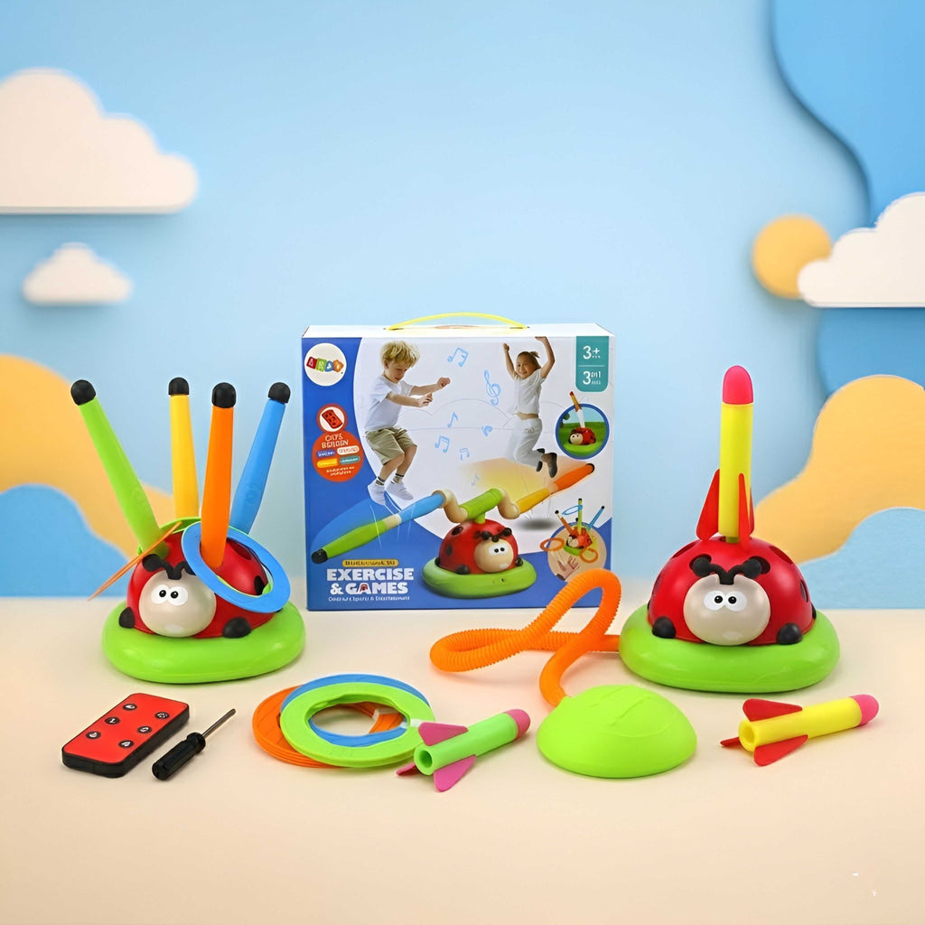Lady Bug Activity Machine for Kids 3-in-1