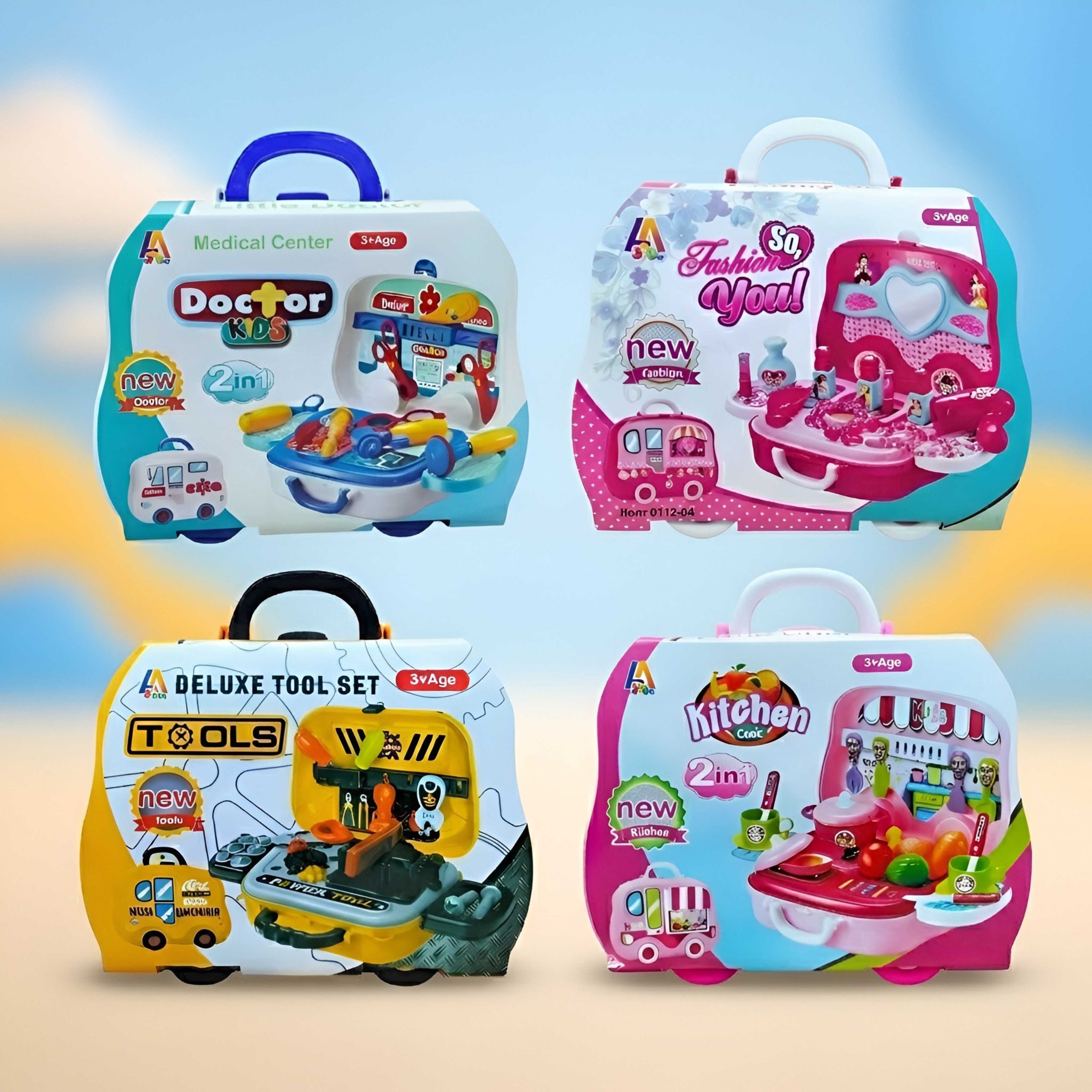 Kids Pretend Play Set Collection