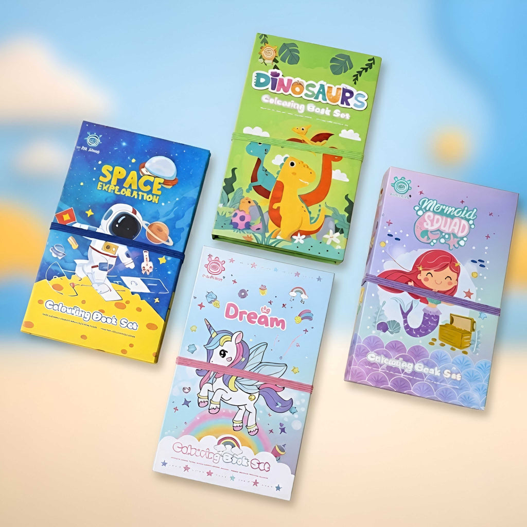 Coloring Book with Dual-Sided Colors