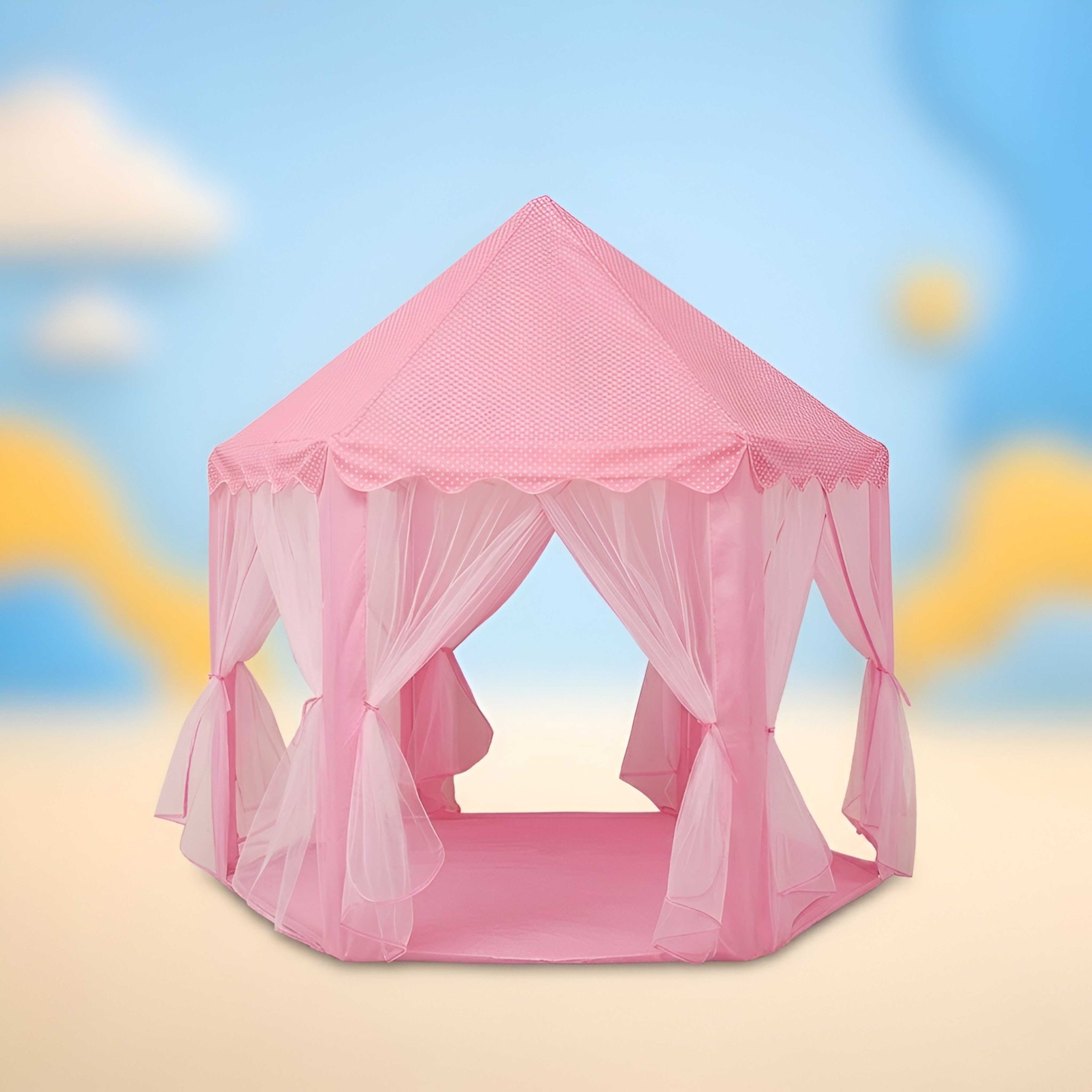 Castle Playhouse Indoor Outdoor Kids Tent House