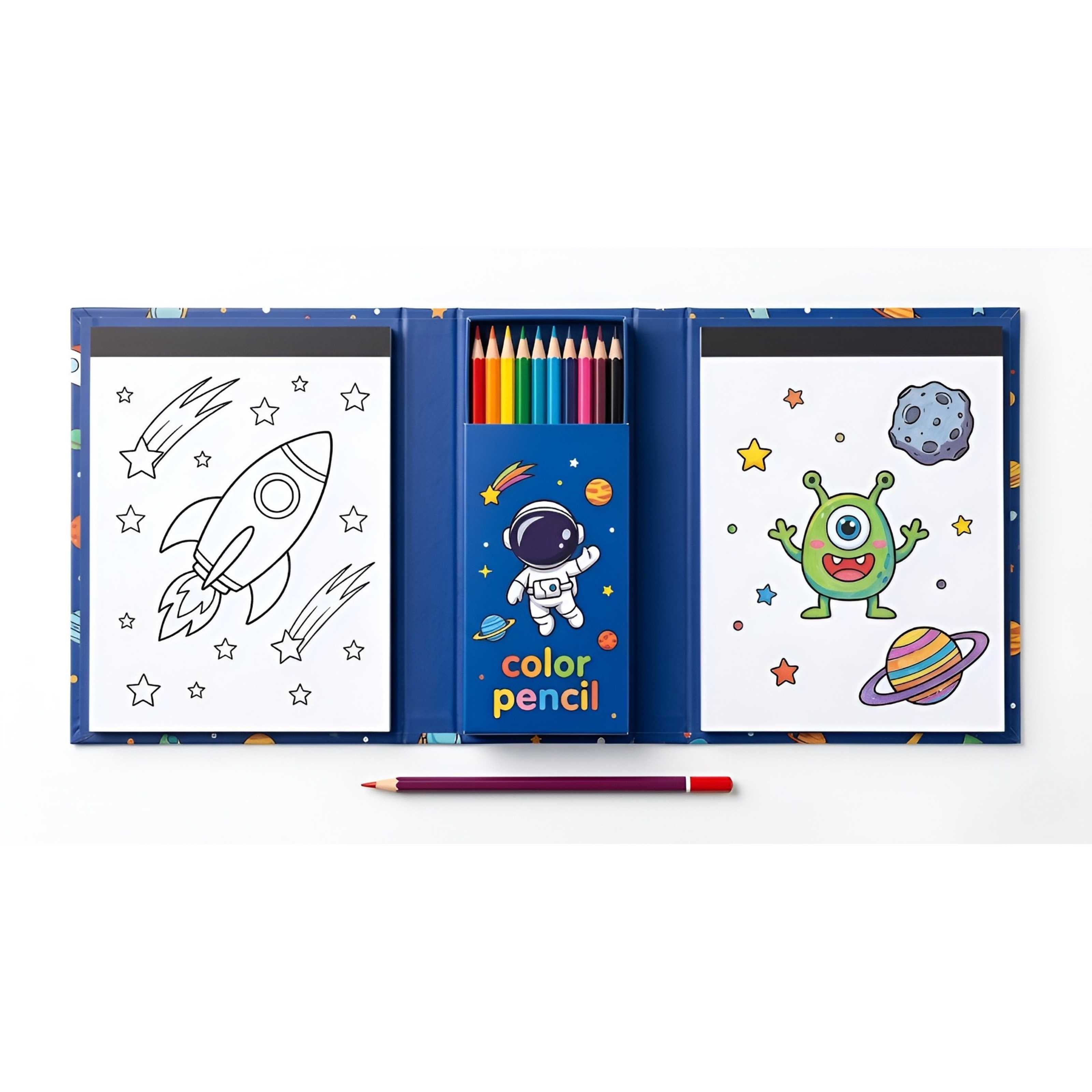 Coloring Book with Dual-Sided Colors