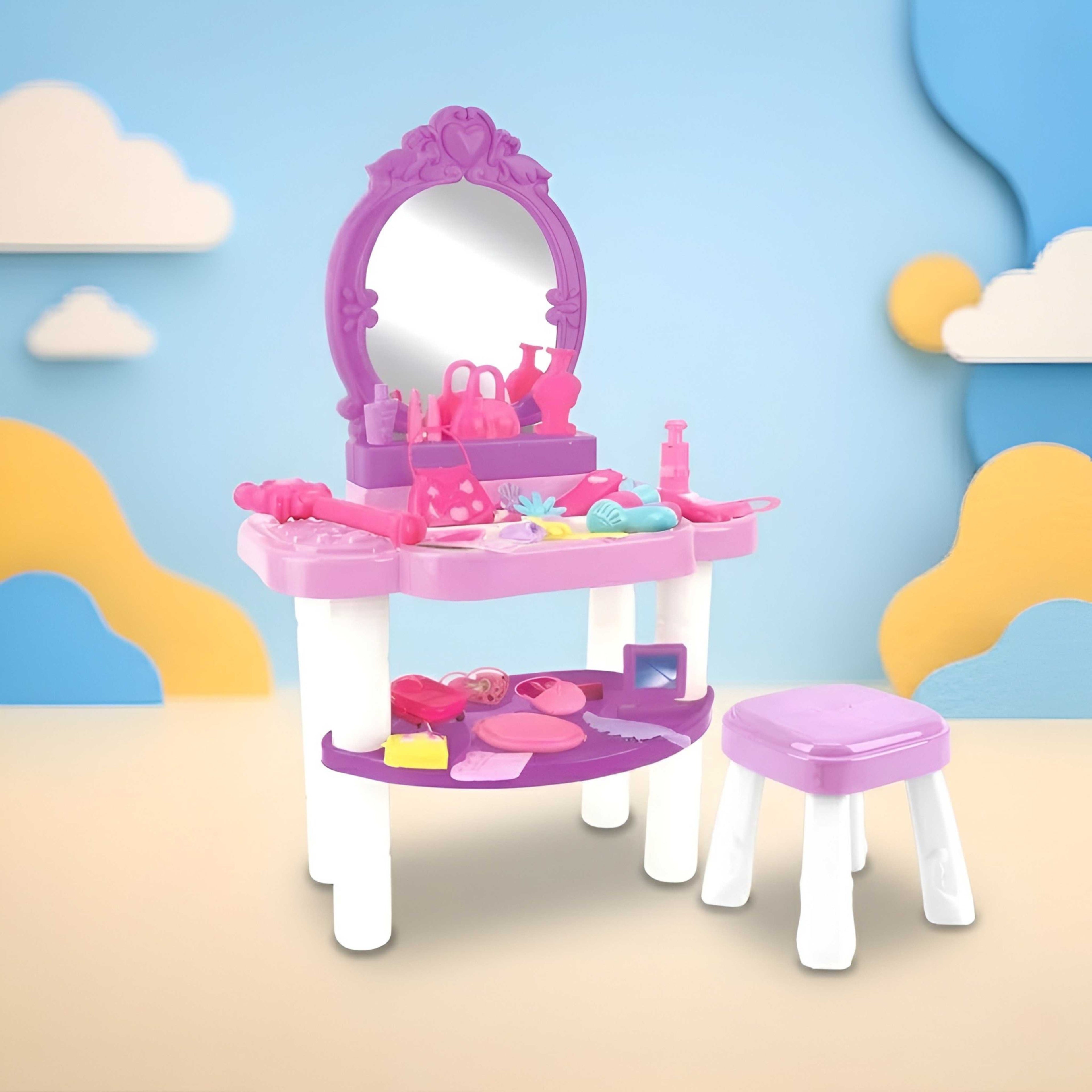 Baby Girl Beauty Dressing Table Set