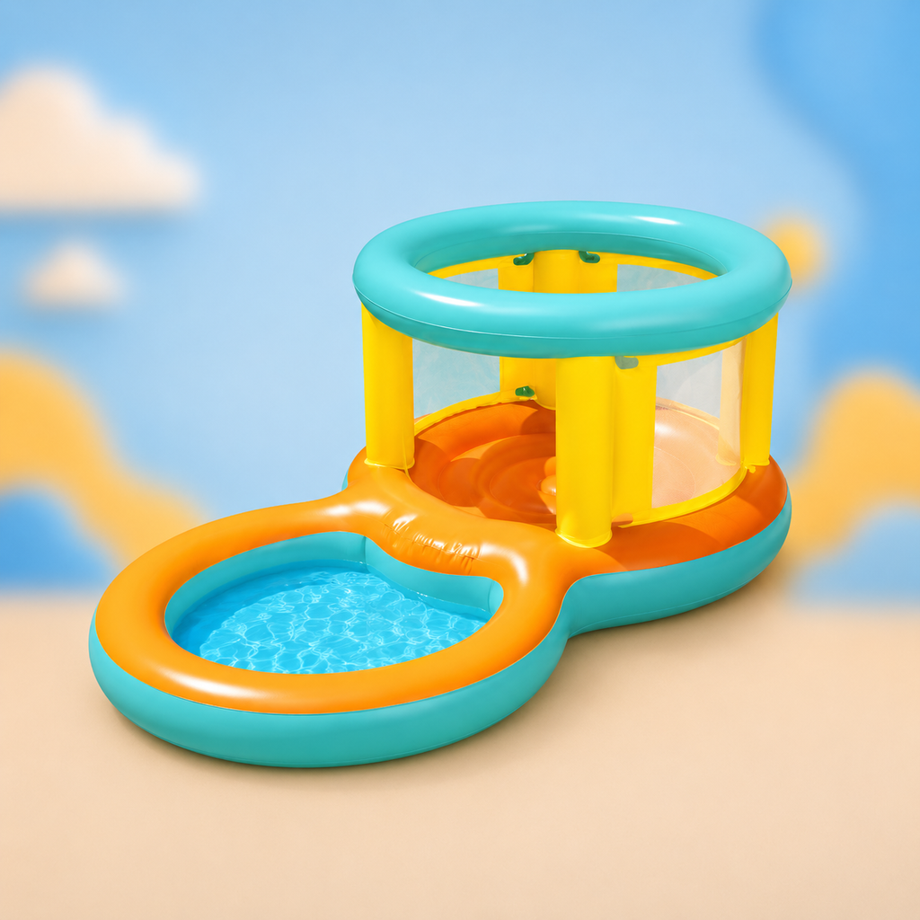 Kids Jumping Castle with Pool Area 239 x 142 x 102cm